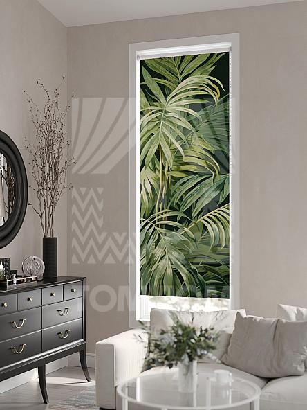 Рулонная штора для кухни для детской Ронлирт - 566 - ширина 57 см - фото 6