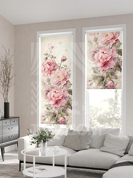 Рулонная штора для кухни для детской Клартис - 562 - ширина 62 см - фото 2