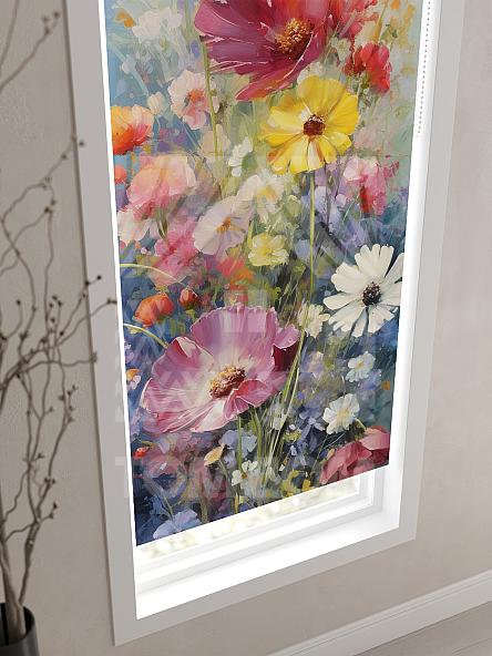 Рулонная штора для кухни для детской Клартис - 565 - ширина 62 см - фото 3