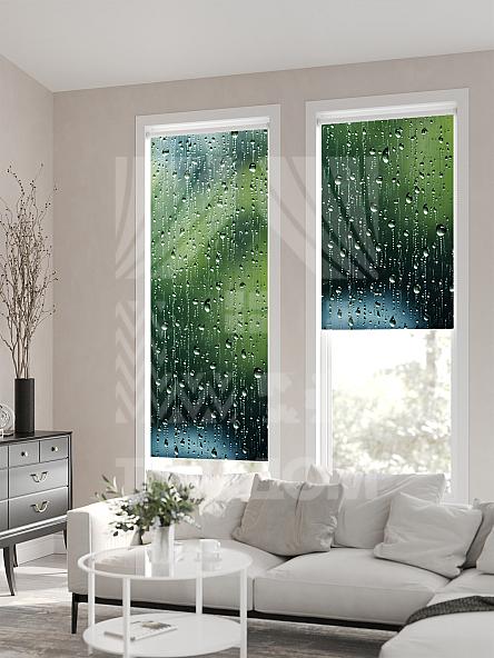 Рулонная штора для кухни для детской Клартис - 567 - ширина 62 см - фото 2