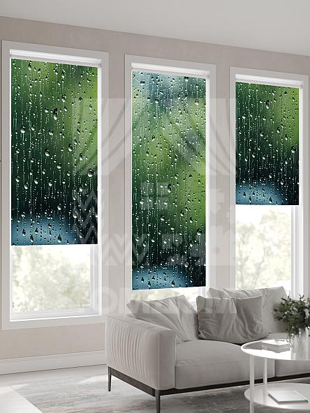 Рулонная штора для кухни для детской Клартис - 567 - ширина 62 см - фото 4