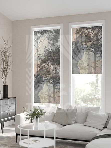 Рулонная штора для кухни для детской Клартис - 569 - ширина 62 см - фото 2