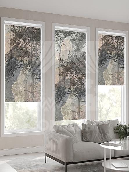 Рулонная штора для кухни для детской Клартис - 569 - ширина 62 см - фото 4