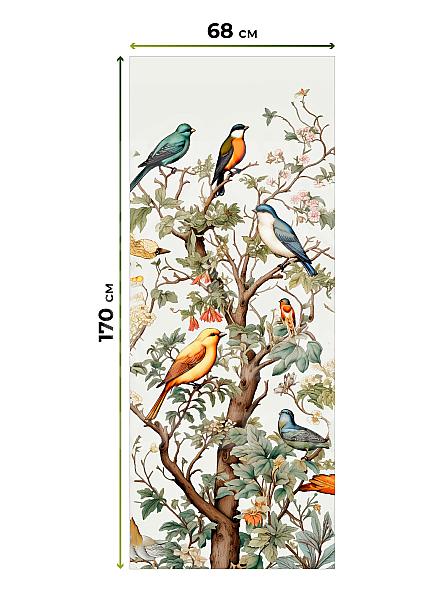 Рулонная штора для кухни для детской Лирикас - 552 - ширина 68 см - фото 5