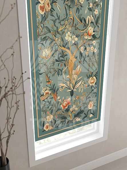 Рулонная штора для кухни для детской Лирикас - 556 - ширина 68 см - фото 3