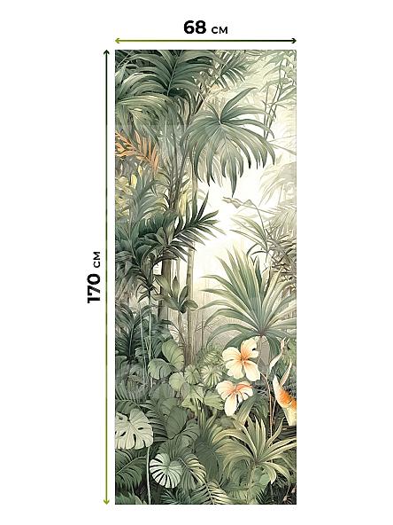 Рулонная штора для кухни для детской Лирикас - 559 - ширина 68 см - фото 5