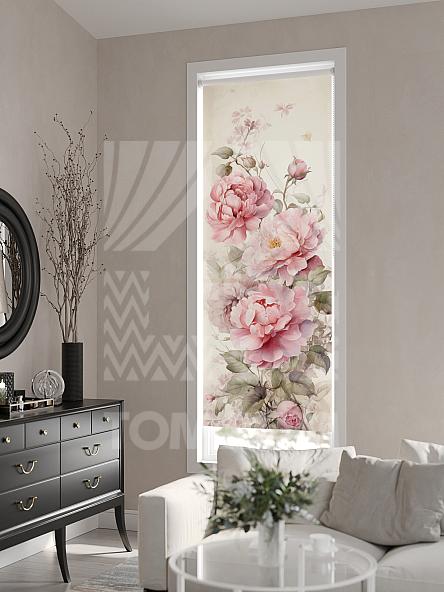 Рулонная штора для кухни для детской Лирикас - 562 - ширина 68 см - фото 6