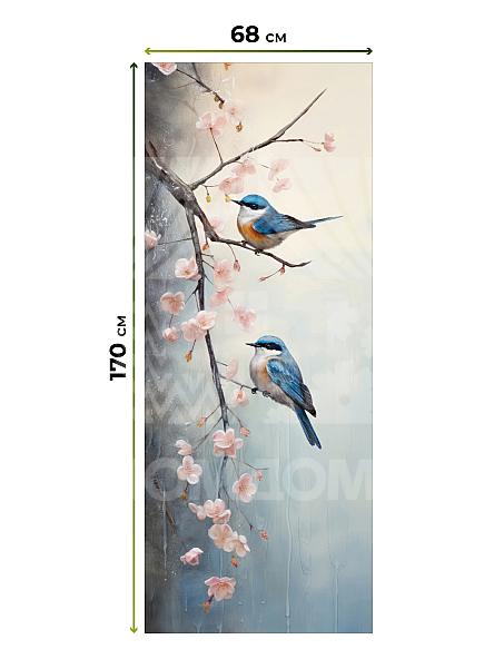 Рулонная штора для кухни для детской Лирикас - 563 - ширина 68 см - фото 5