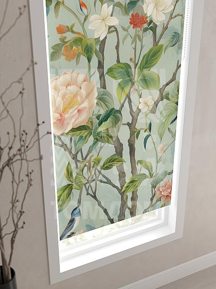 Рулонная штора для кухни для детской Лирикас - 564 - ширина 68 см - фото 3