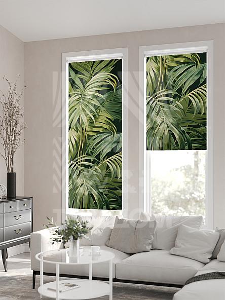 Рулонная штора для кухни для детской Лирикас - 566 - ширина 68 см - фото 2