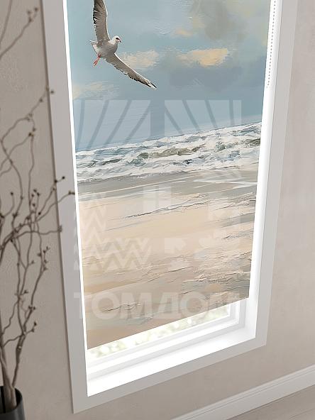 Рулонная штора для кухни для детской Лирикас - 568 - ширина 68 см - фото 3