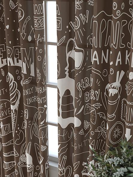 Комплект штор Лейкери - 647 - 250 см - фото 3