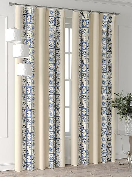 Комплект штор Лейкери - 523 - 260 см - фото 4