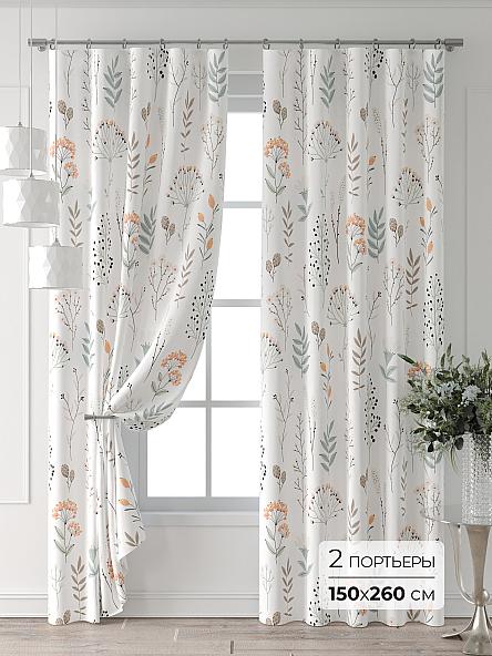 Комплект штор Лейкери - 558 - 260 см