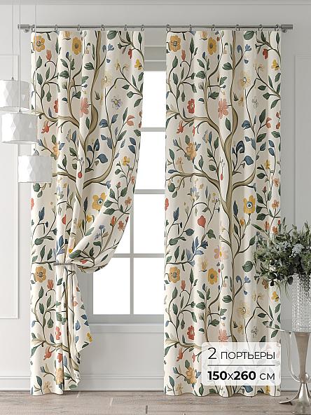 Комплект штор Лейкери - 568 - 260 см