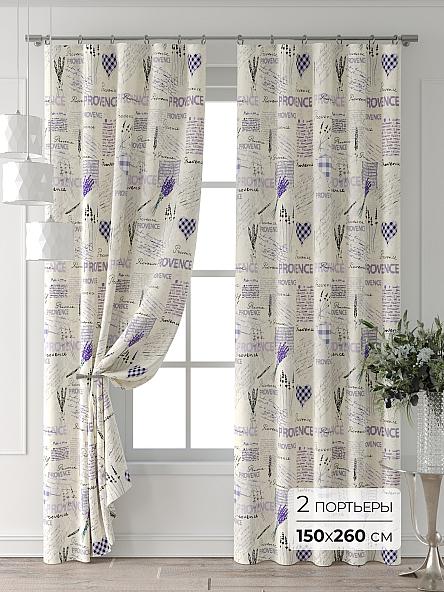 Комплект штор Лейкери - 595 - 260 см