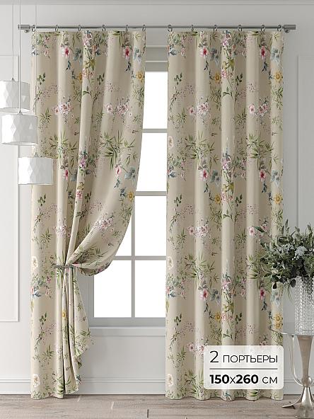 Комплект штор Лейкери - 607 - 260 см