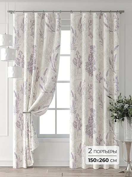 Комплект штор Лейкери - 622 - 260 см