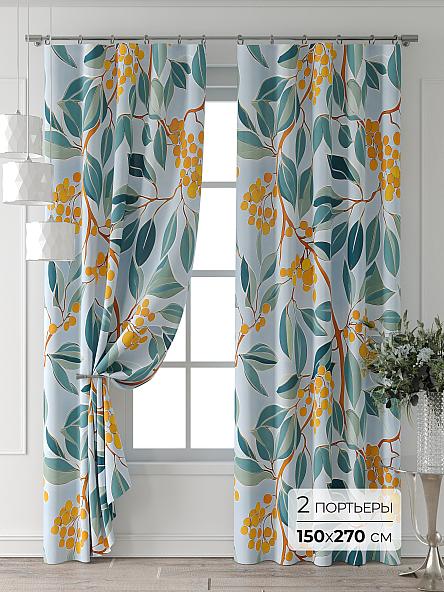 Комплект штор Лейкери - 525 - 270 см