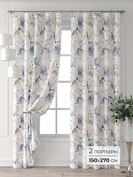 Комплект штор Лейкери - 528 - 270 см