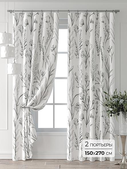 Комплект штор Лейкери - 565 - 270 см
