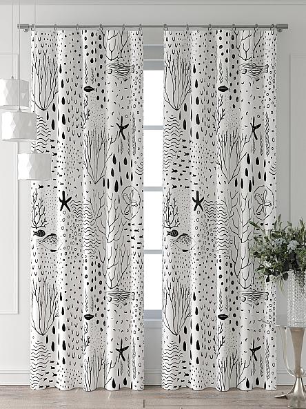 Комплект штор Лейкери - 592 - 270 см - фото 2