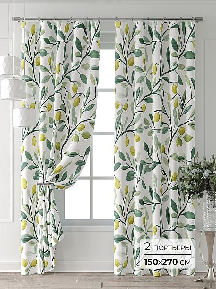 Комплект штор Лейкери - 624 - 270 см