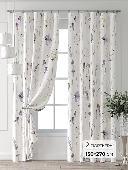 Комплект штор Лейкери - 638 - 270 см