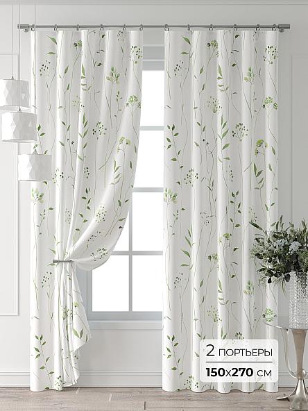 Комплект штор Лейкери - 640 - 270 см