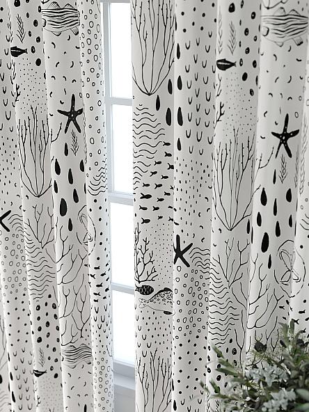 Комплект штор Лейкери - 592 - 280 см - фото 3