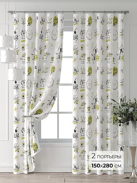 Комплект штор Лейкери - 628 - 280 см