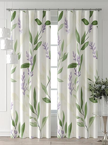 Комплект штор Лейкери - 645 - 280 см - фото 2