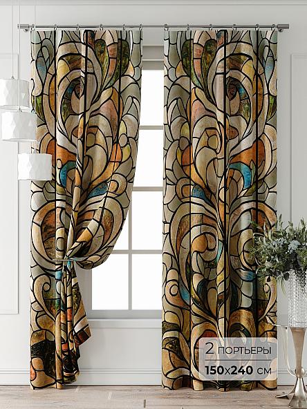 Комплект штор Лейкери - 822