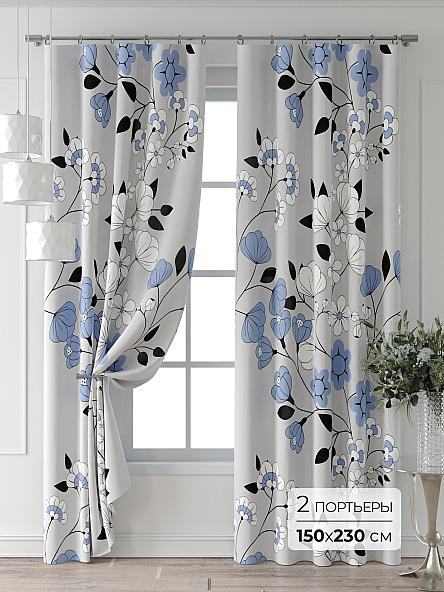 Комплект штор Лейкери - 964 - 230 см