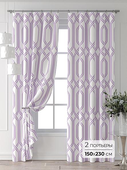Комплект штор Лейкери - 976 - 230 см