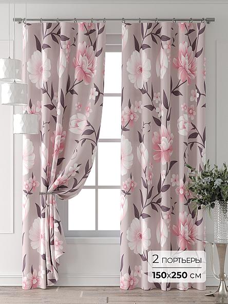 Комплект штор Лейкери - 968 - 250 см