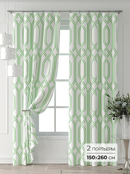 Комплект штор Лейкери - 941 - 260 см