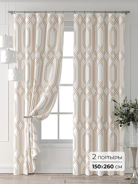 Комплект штор Лейкери - 951 - 260 см