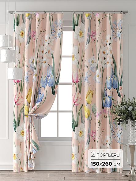 Комплект штор Лейкери - 969 - 260 см