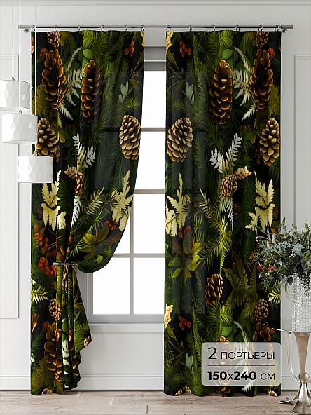 Комплект штор Лейкери - 874