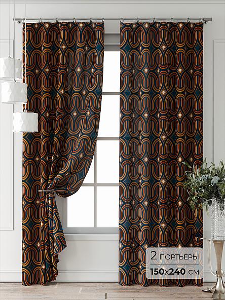 Комплект штор Лейкери - 934