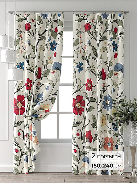 Комплект штор Форнерс - 136 - 240 см