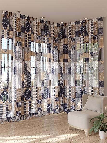 Тюль портьеры Фроктис - 249 - фото 2