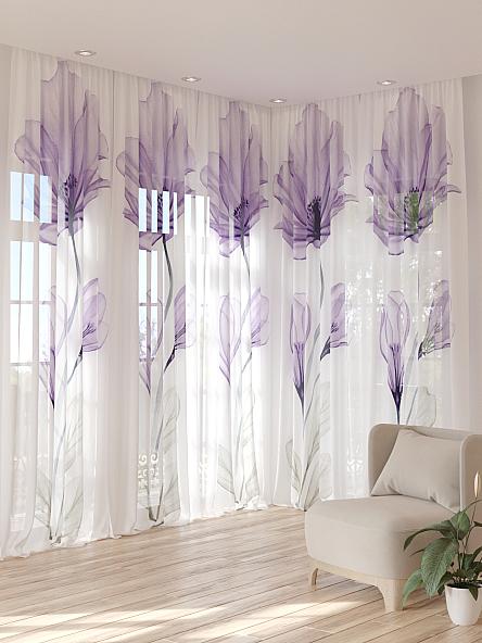 Тюль портьеры Фроктис - 310 - фото 2