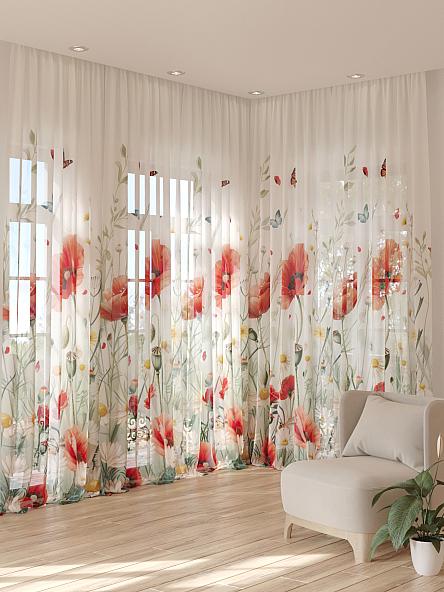 Тюль портьеры Фроктис - 318 - фото 2