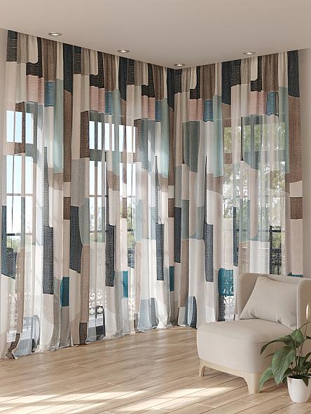 Тюль портьеры Фроктис - 323 - фото 2