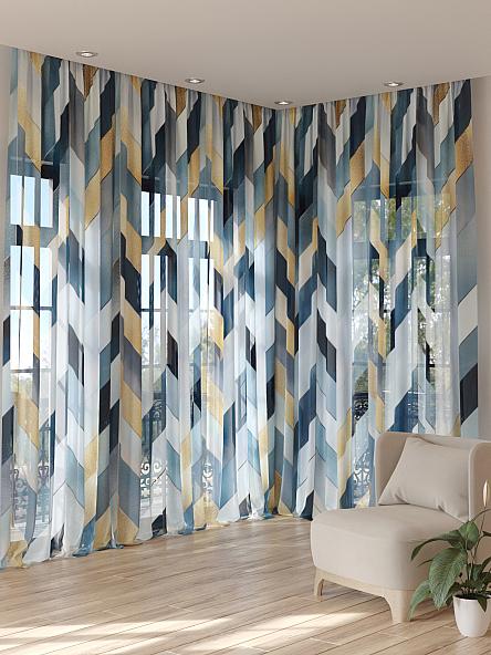 Тюль портьеры Фроктис - 324 - фото 2