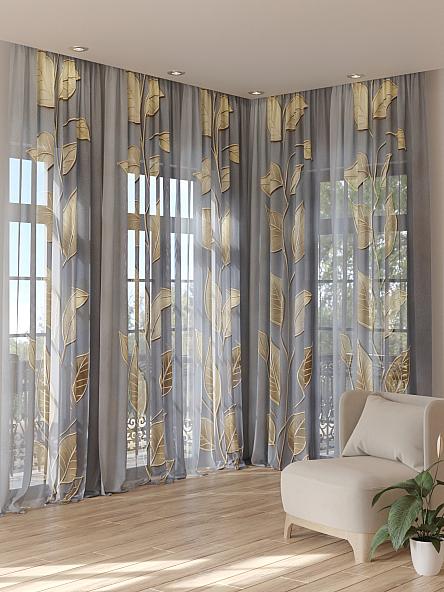 Тюль портьеры Фроктис - 331 - фото 2