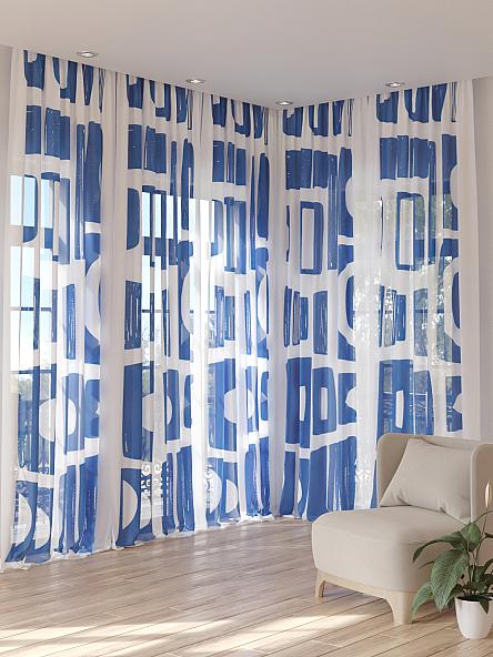 Тюль портьеры Фроктис - 343 - фото 2