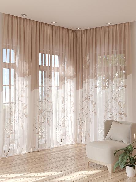 Тюль портьеры Фроктис - 346 - фото 2